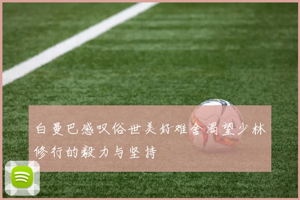 白曼巴感叹俗世美好难舍渴望少林修行的毅力与坚持